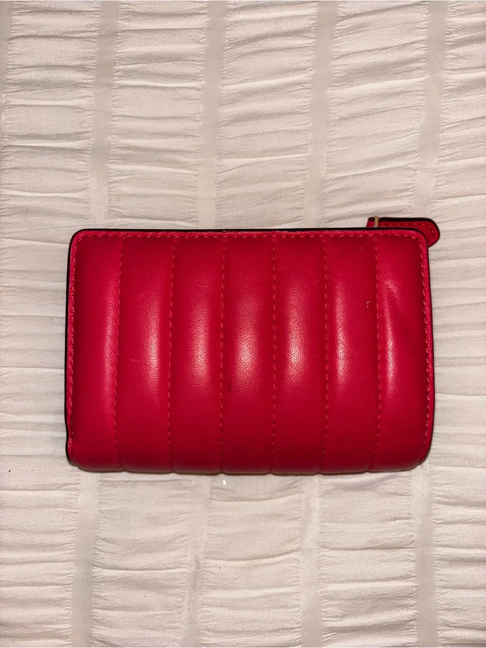 COACH Quilted pink Leather Wallet